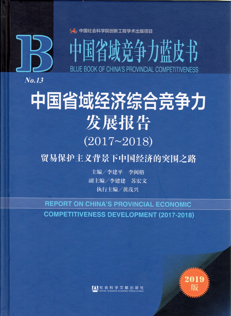 男人和女人日批视频免费中国省域经济综合竞争力发展报告（2017-2018）